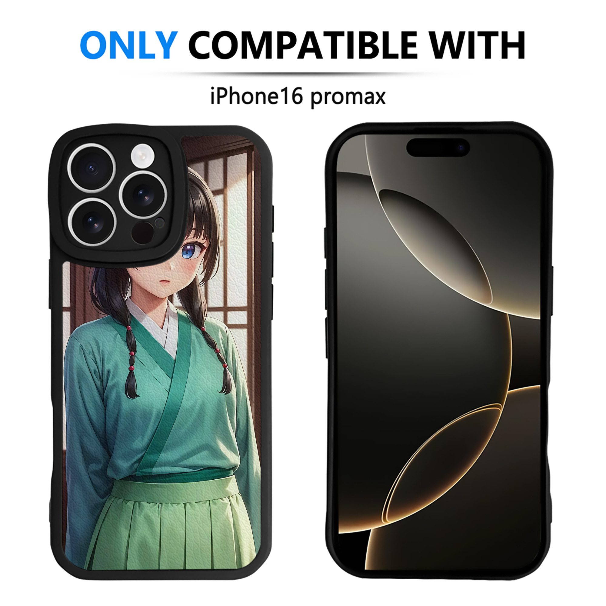 薬屋のひとりごと The Apothecary Diaries 【iPhone 16シリーズ対応】シリコンスマホケース（レザー調） 材質：シリコン